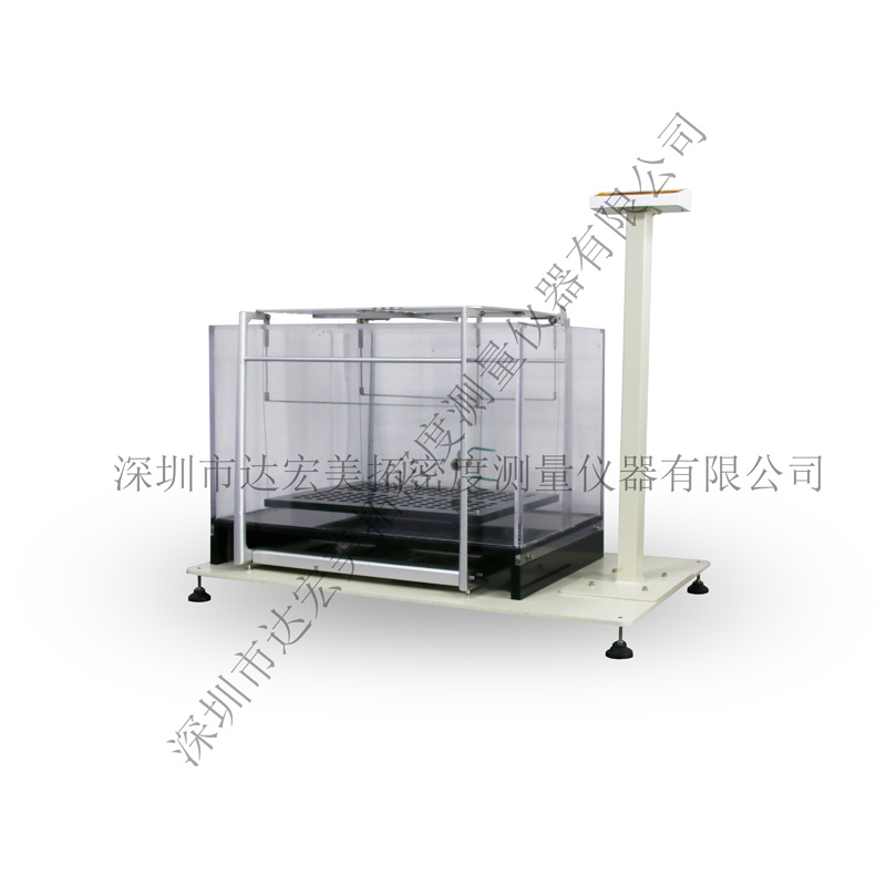 DH-G系列采用德國(guó)進(jìn)口傳感器，精度高，穩(wěn)定性好；機(jī)身全部采用鋁合金，測(cè)量架采用開放式結(jié)構(gòu)設(shè)計(jì)，保證拿取樣品的方便性。